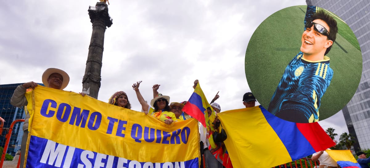 Créditos: Carta de Roberto Cardona a la Selección Colombia - Foto tomada de Getty Images y redes sociales