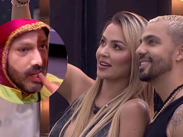 Altafulla besa a Yuli Ruiz frente a Alejandro Estrada y desata tensión en La Casa de los Famosos