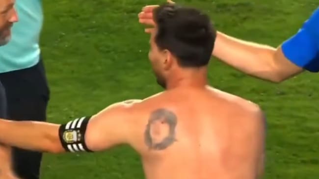 Tatuaje Messi