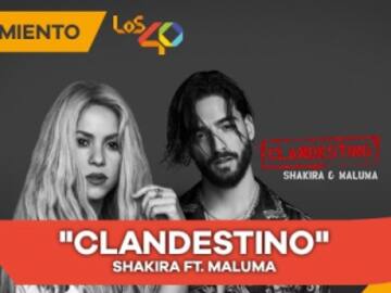 Shakira estrena 'Clandestino', una nueva colaboración con Maluma.