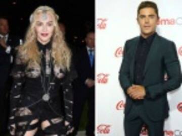 ¿Zac Efron y Madonna tuvieron un encuentro íntimo?