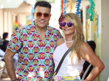 Ella es Paulina Ceballos, la esposa de Carlos Calero que fue diagnosticada con cáncer