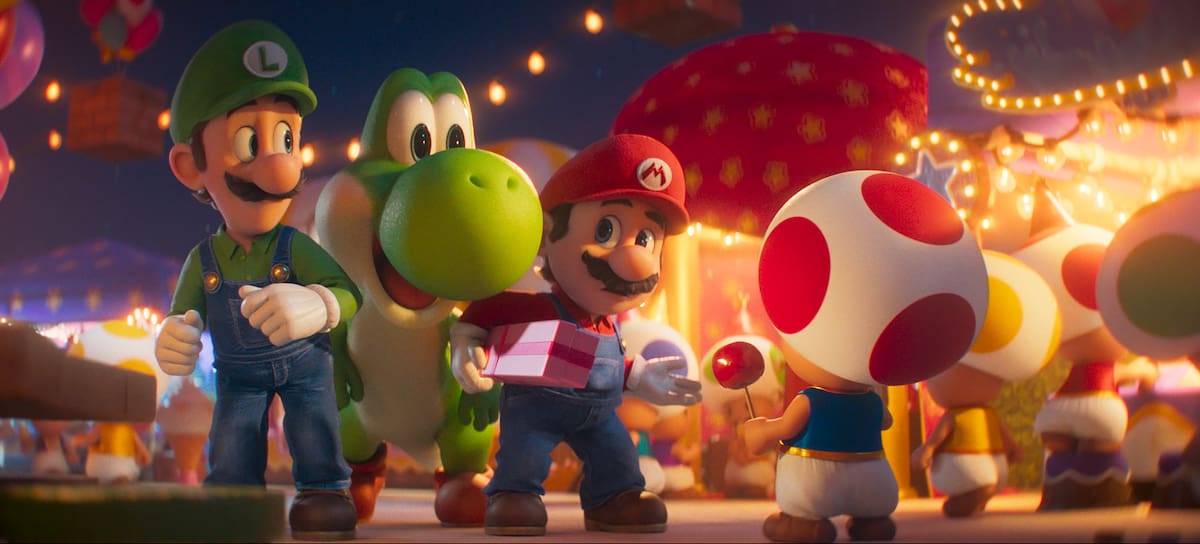 Luigi, Yoshi, Mario y Toad en ' Super Mario Galaxy La Película'. / Universal Pictures