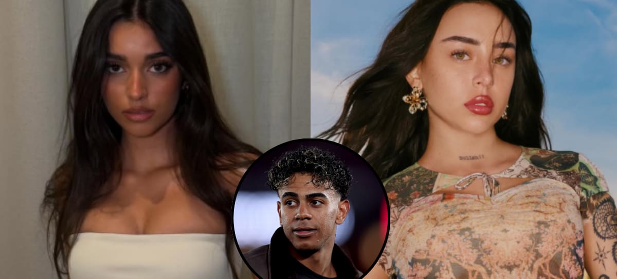 Inés García, Lamine Yamal y Nicki Nicole // Tomado de Instagram @ineesgaarcia, @nicki.nicole y Getty Images.