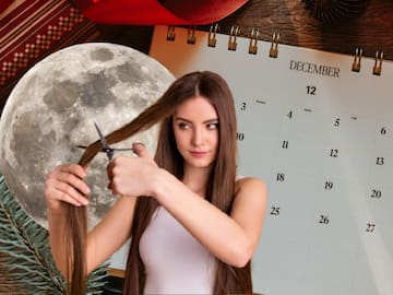 Lunas de diciembre 2025, ¿qué día debes cortarte el cabello para que crezca muy rápido?