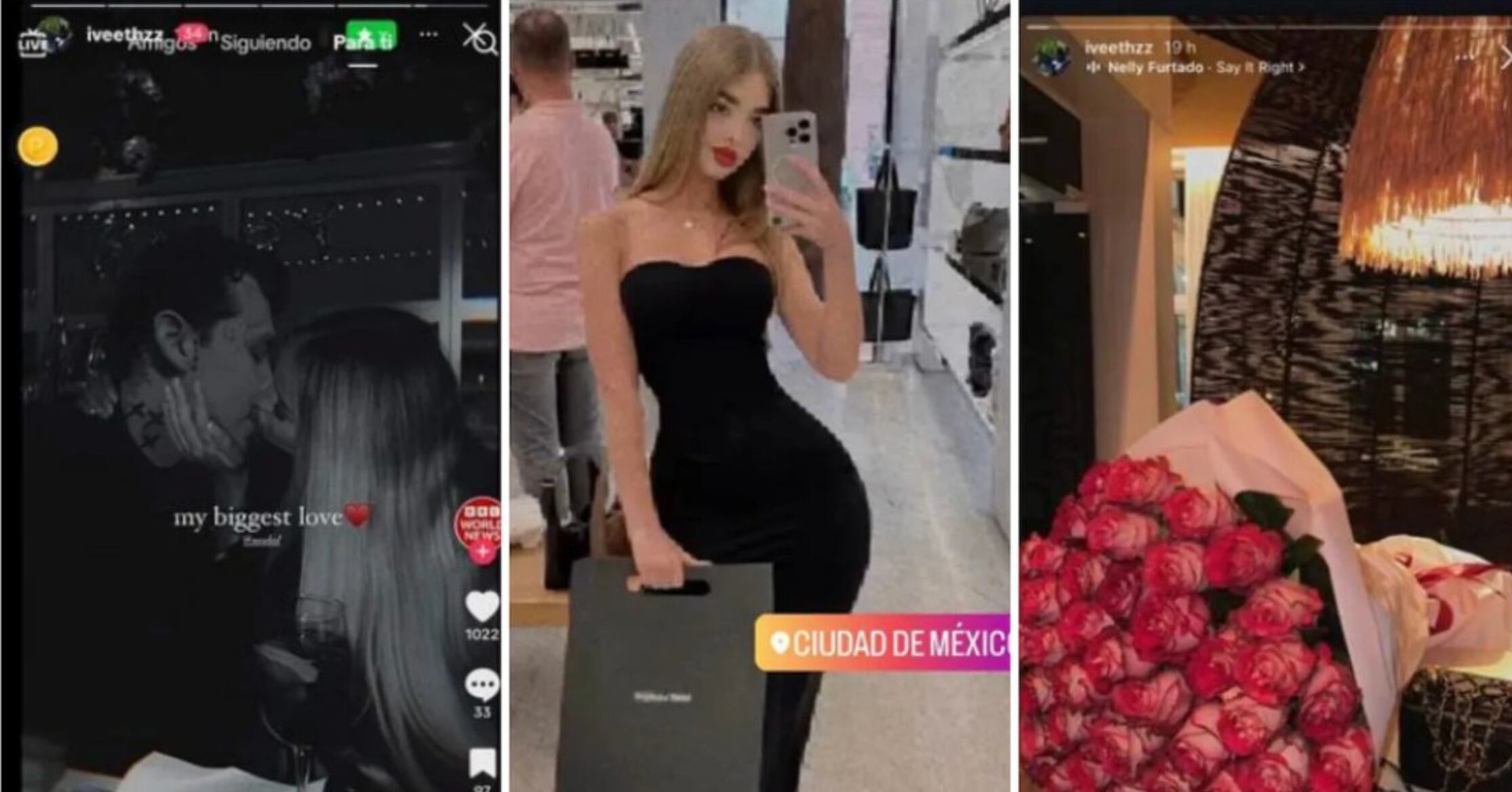 Supuesta amante de Christian Nodal publica fotos que demuestran la infidelidad del cantante