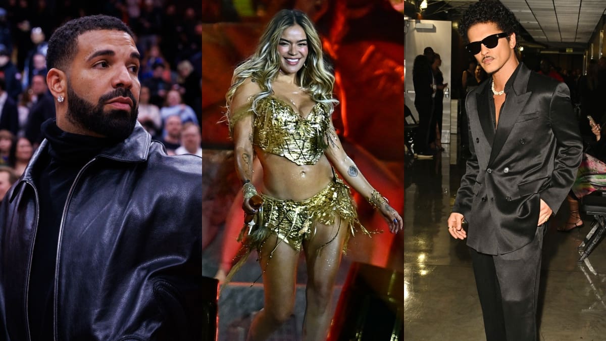 Bruno Mars no se quedó callado al ver a Karol G con Drake; le armó show de celos a la colombiana