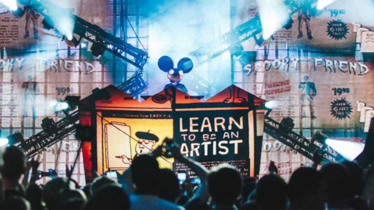 Las mejores imágenes de la presentación de deadmau5 en el iTunes Festival