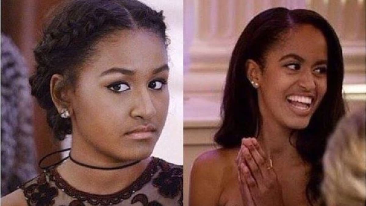 Las hijas de Barack Obama se volvieron virales