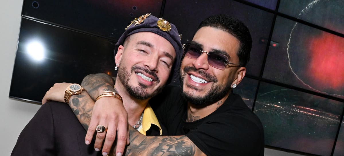 Ryan Castro y J Balvin // Crédito: Getty Images.