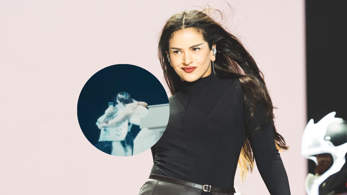 Rosalía frenó su show en Bogotá tras inesperada petición de una fan embarazada: reveló el género de su bebé