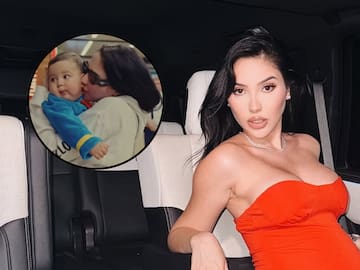 VIDEO: Aida Victoria se reencontró con su hijo y emocionó a sus fans: "lo extrañaba tanto"