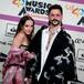 El curioso piropo que le lanzó Camilo a Evaluna en la premiación de LOS40 Music Awards