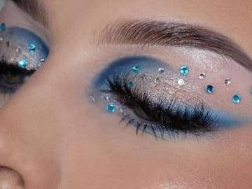 Maquillaje novembrino top para las fiestas y carnavales: Cómo hacerlo fácil con sombras y brillos
