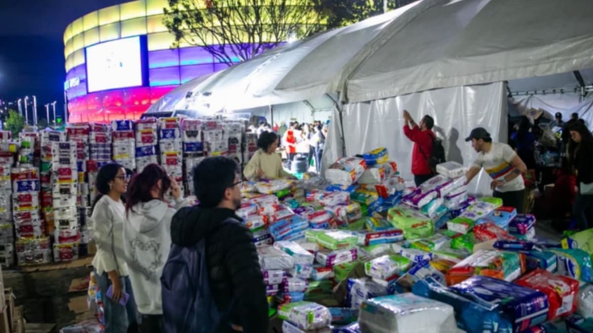 Donaciones en El Campín para las víctimas del terremoto: horarios y qué puedes llevar