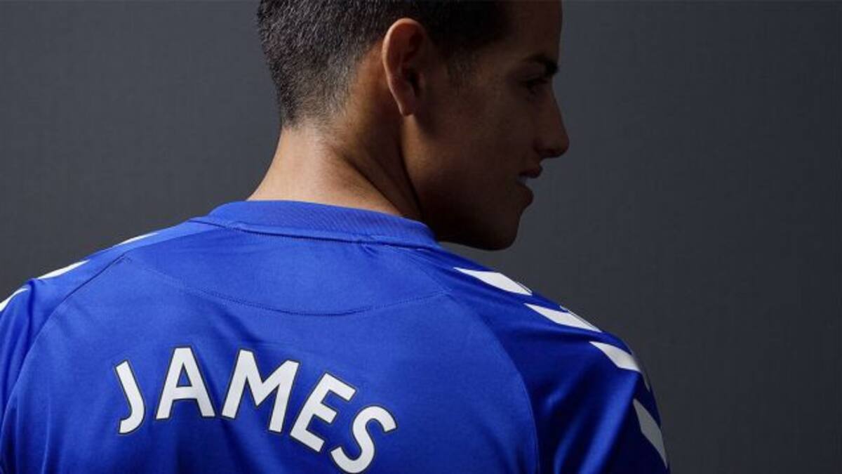 ¡Oficial! James Rodríguez es fichado por el Everton