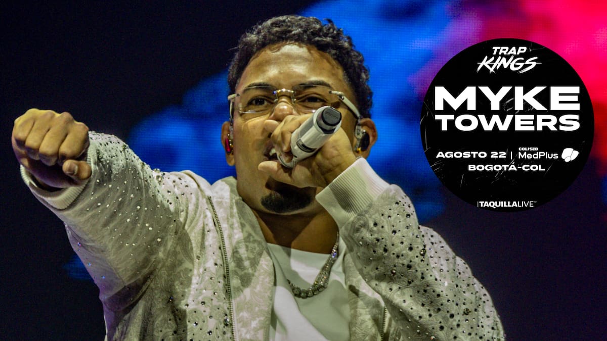 Myke Towers llega a Bogotá con 'Trap Kings': una noche histórica en el Coliseo Medplus