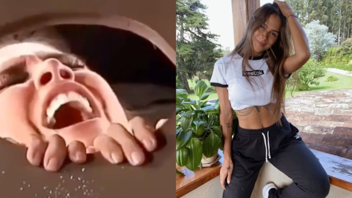 La reacción de Greeicy al ser encerrada con ratones