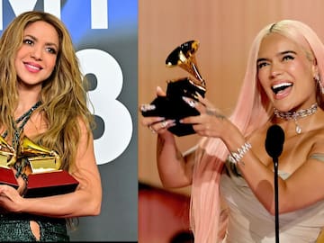 Shakira, Karol G y otros colombianos que han ganado un premio Grammy a lo mejor de la música