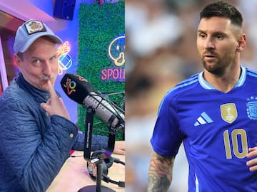 Andrés Parra reveló el particular objeto que le firmo Leo Messi en pleno set de grabación ¡No hay otro igual!