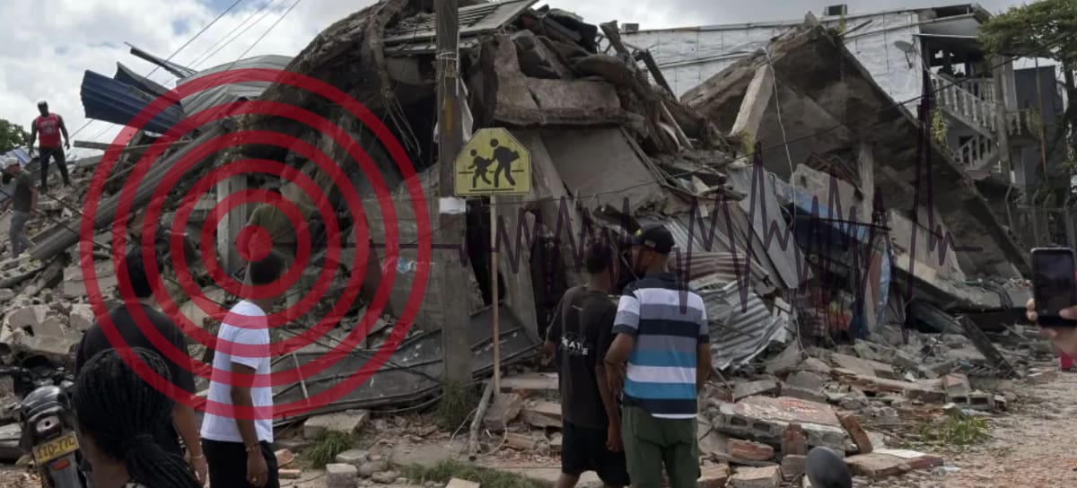 Terremoto Chocó | Créditos: Gobernación del Chocó y Getty Images