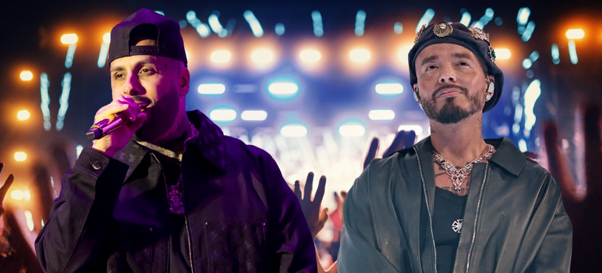 Créditos: Conciertos en Colombia en Junio - Nicky Jam y J Balvin Getty Images