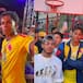 VIDEO: Yamal cantó el 'El ritmo que nos une' junto a WestCol y Ryan Castro; se puso la camiseta de Colombia