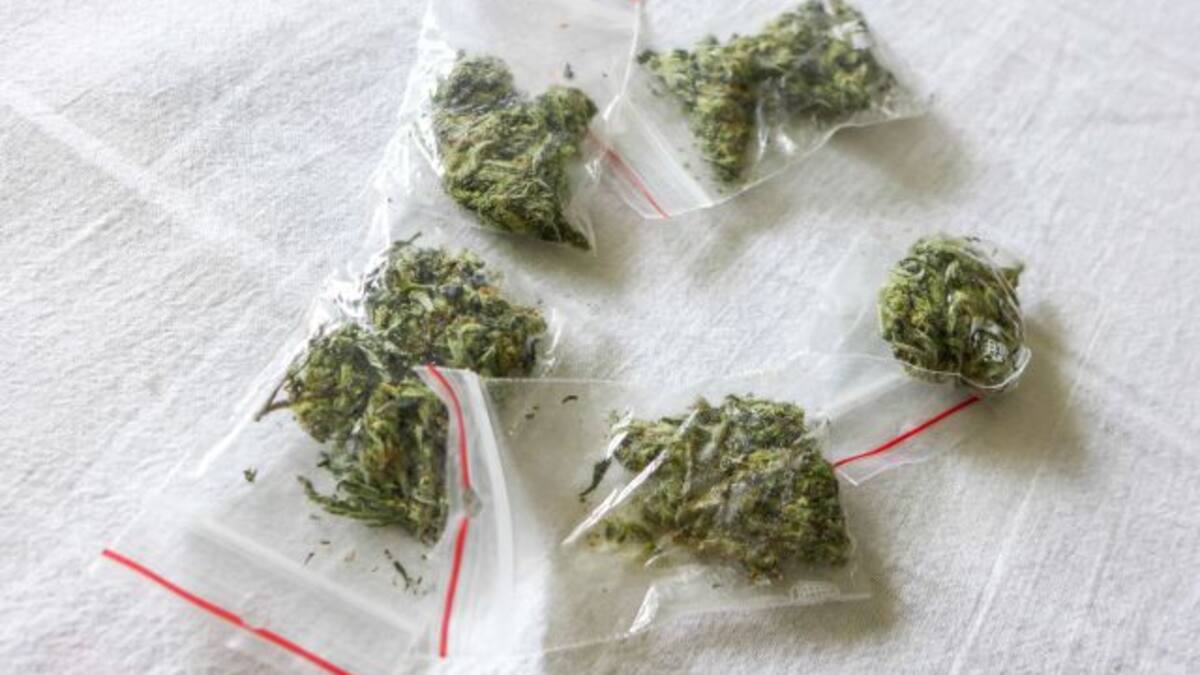 La enorme ‘lluvia de marihuana’ que sorprendió a transeúntes