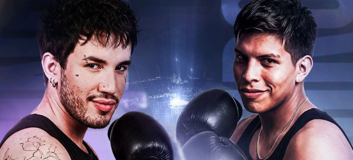 Valentino Lázaro y Emiro Navarro Stream Fighters | Créditos: Instagram