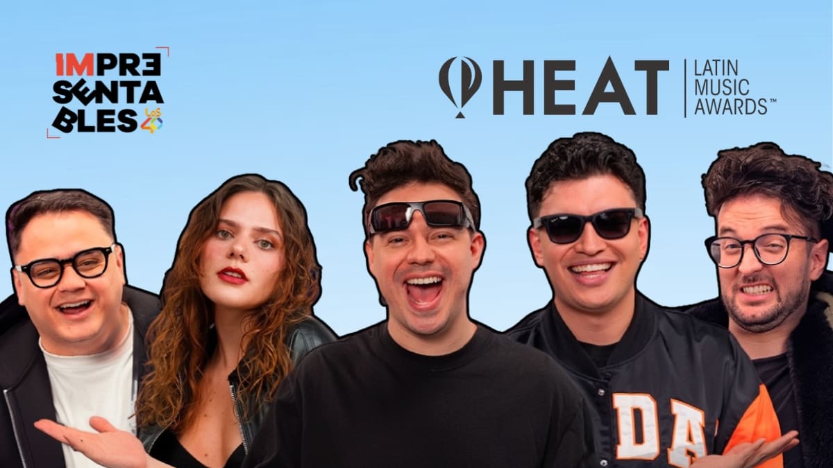 'Impresentables' de LOS40 está nominado en los HEAT Latin Music Awards 2026: cómo votar y más detalles aquí