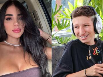 ¿Quién es Karina García, la mujer que se dio un apasionado beso con Cris Valencia?