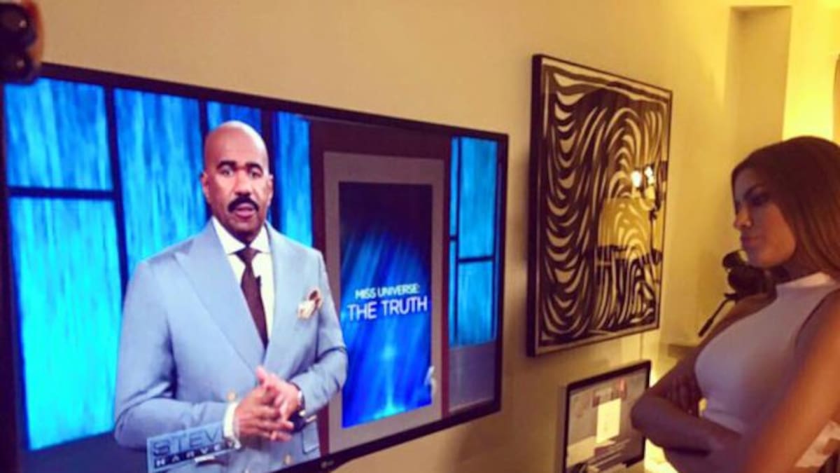 Steve Harvey habría pagado fuerte suma de dinero a Ariadna Gutierrez