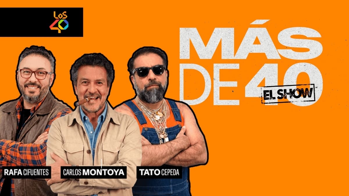 'MásDe40' llega en VIVO para recordar las mejores anécdotas de Tato, Montoya y Rafa; fecha, entradas y más