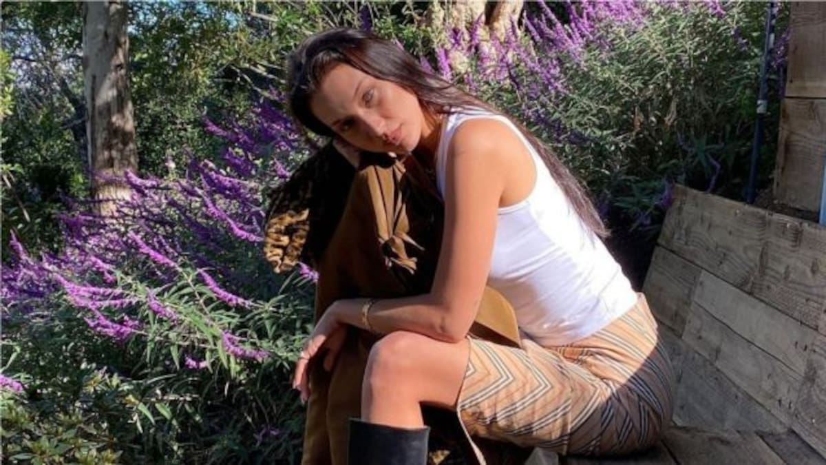 En panty, Bella Hadid presume sus atributos y deja con la boca abierta a sus seguidores