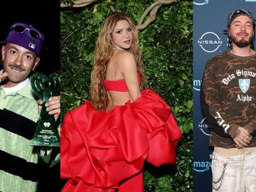 Orgullo colombiano: Feid, J Balvin y Shakira entre los latinos nominados a los Premios Grammy 2025