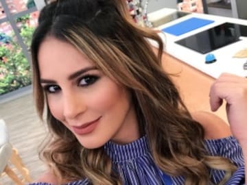 Maquillada como “Suso el paspi” terminó Carolina Soto por perder una apuesta