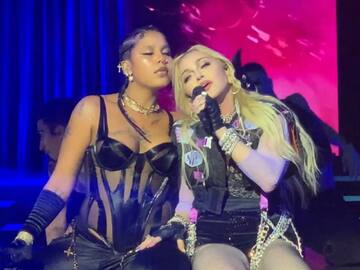 Madonna y Tokischa protagonizaron tremendo beso acompañado de sensual baile