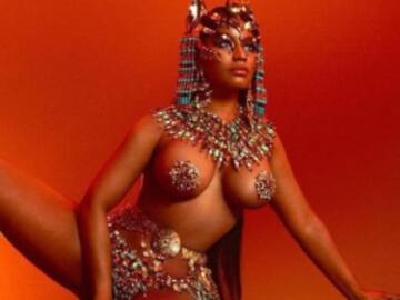 El atuendo de Nicki Minaj que dejó a sus fans al borde de un infarto