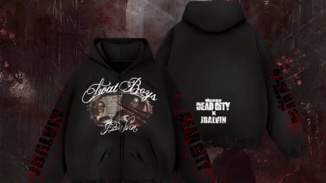 J Balvin y The Walking Dead Merch // Créditos: Página J Balvin