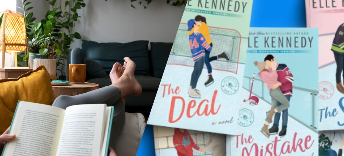 Entérese de los detalles detrás de la popular serie de libros aquí. Créditos: Getti Images y cuenta ofcial de Elle Kennedy en Instagram.