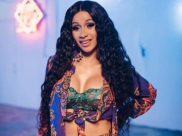 Este es el momento en el que el bebé de Cardi B 'patea más fuerte'