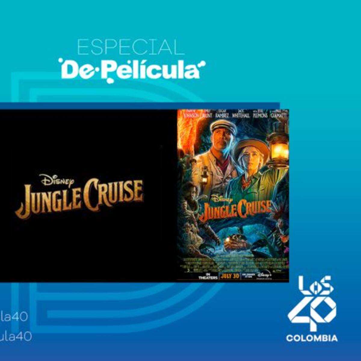 Dwayne Johnson y Emily Blunt nos hablan de 'Jungle Cruise’