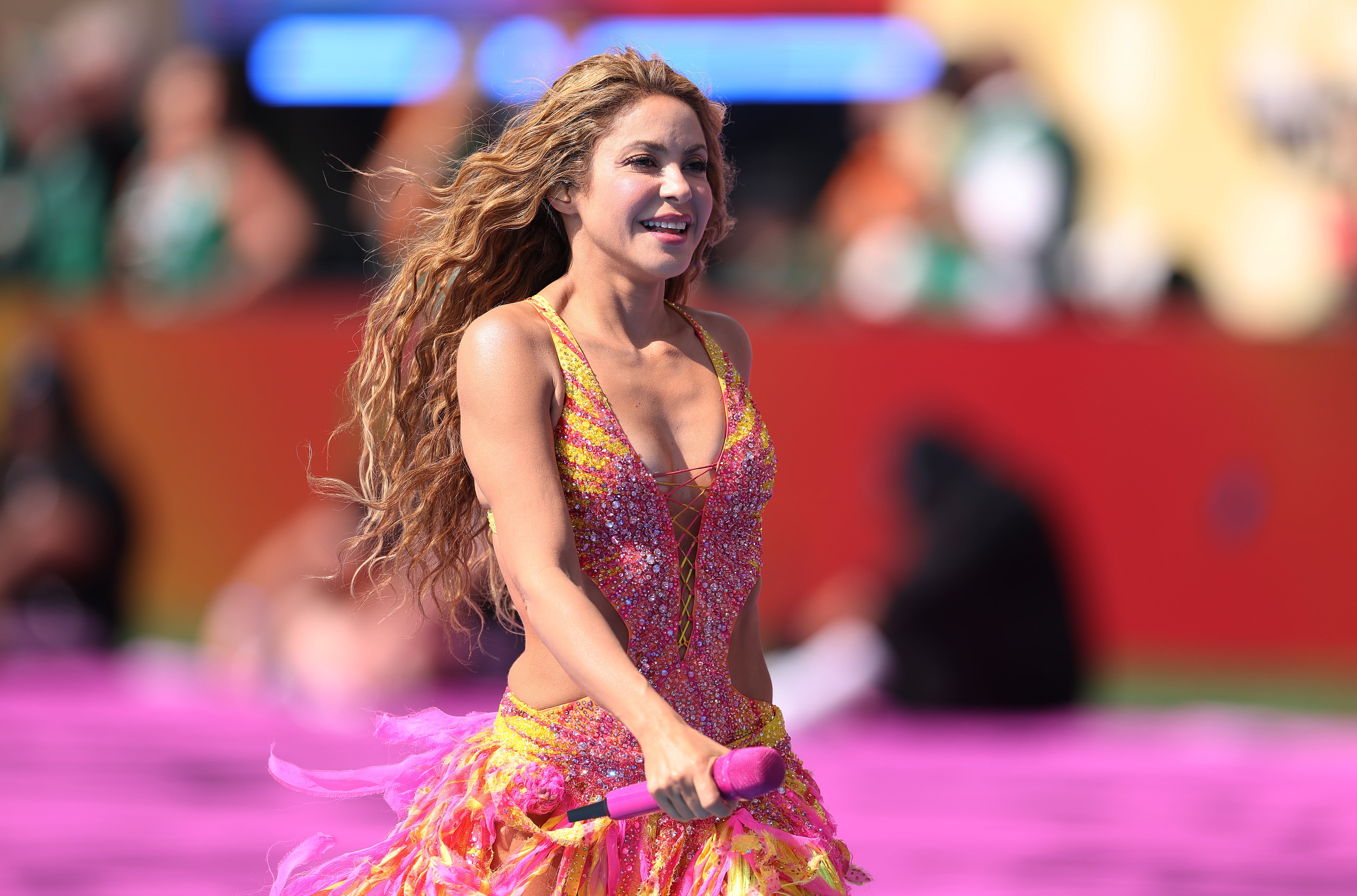 Créditos: Shakira en el show de la Copa Mundial de la FIFA 2026 - Getty Images