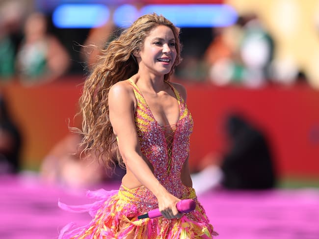 Créditos: Shakira en el show de la Copa Mundial de la FIFA 2026 - Getty Images