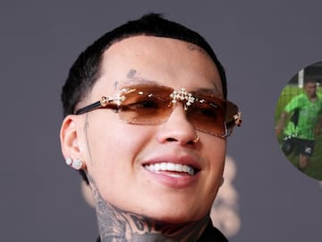 VIDEO: Blessd fue víctima de fuerte golpe en medio de partido de fútbol; se armó tremenda batalla