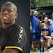 Él es el hijo del Tino Asprilla, el líder del equipo azul en el Desafío XX