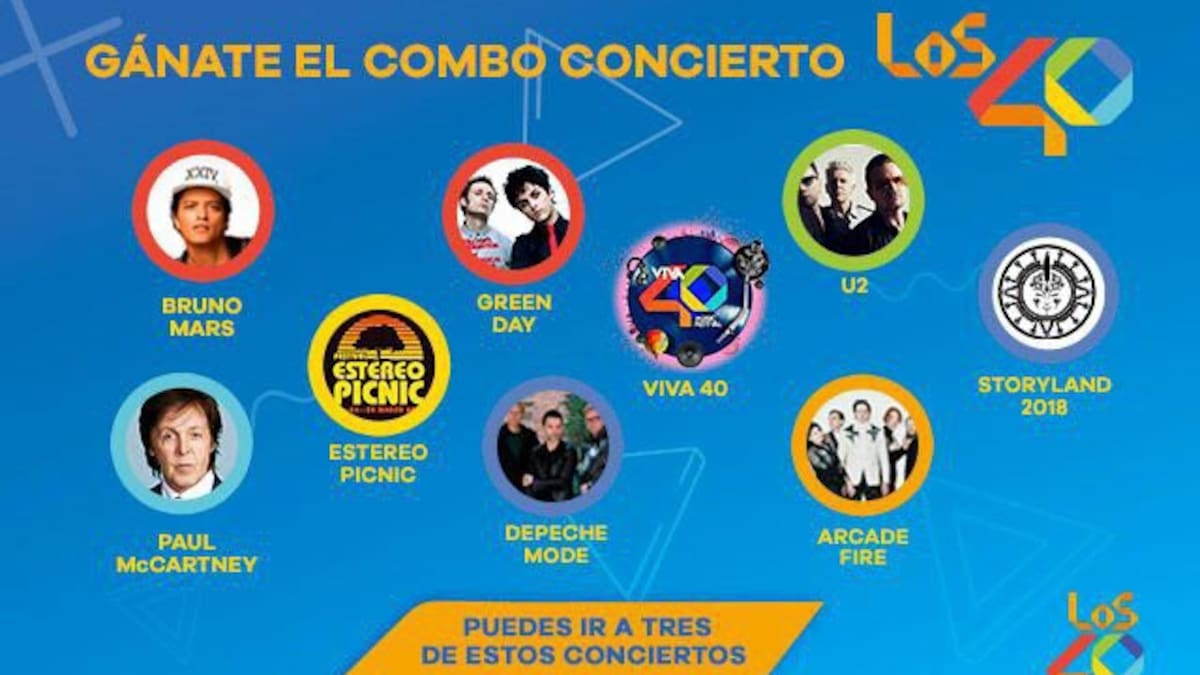 A LOS 40 LLEGA "EL COMBO CONCIERTO 40"