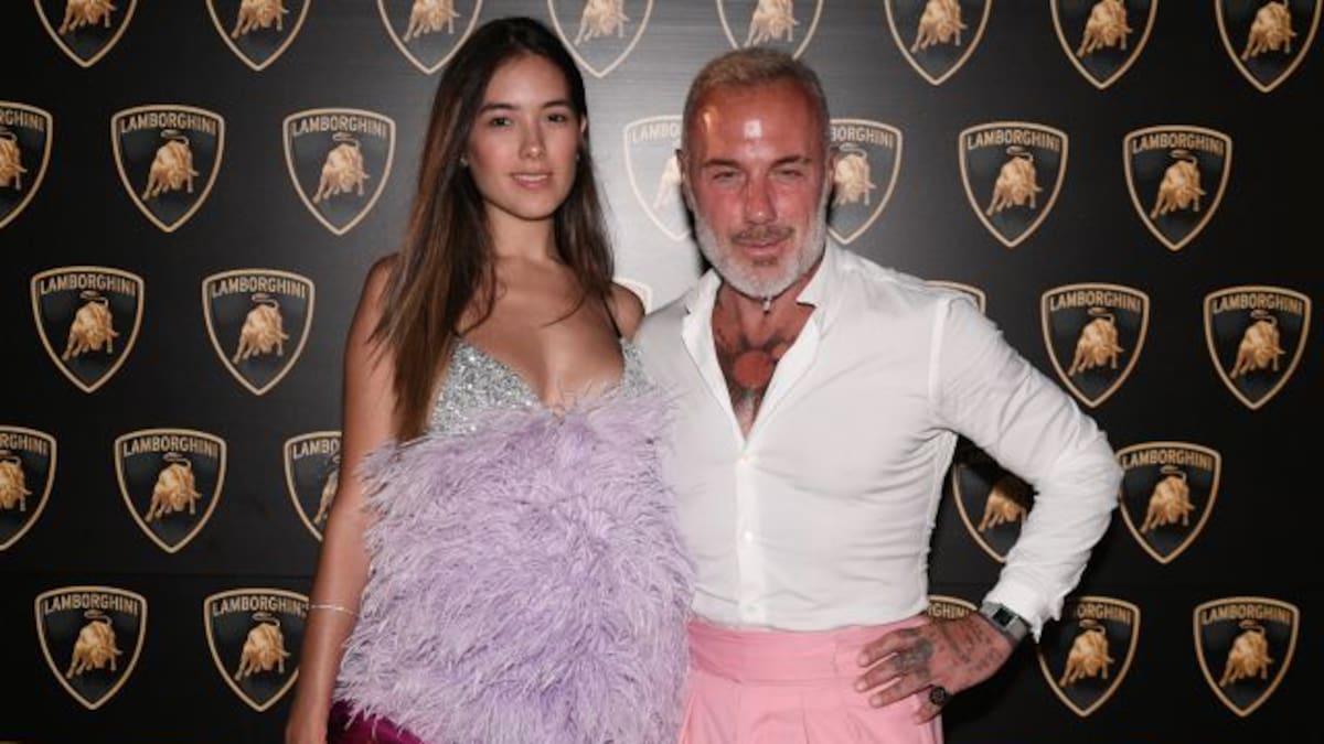 Hija de Gianluca Vacchi y Sharon Fonseca nació con paladar hendido