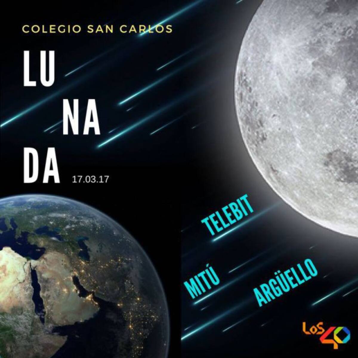 Lunada40 con el Colegio San Carlos