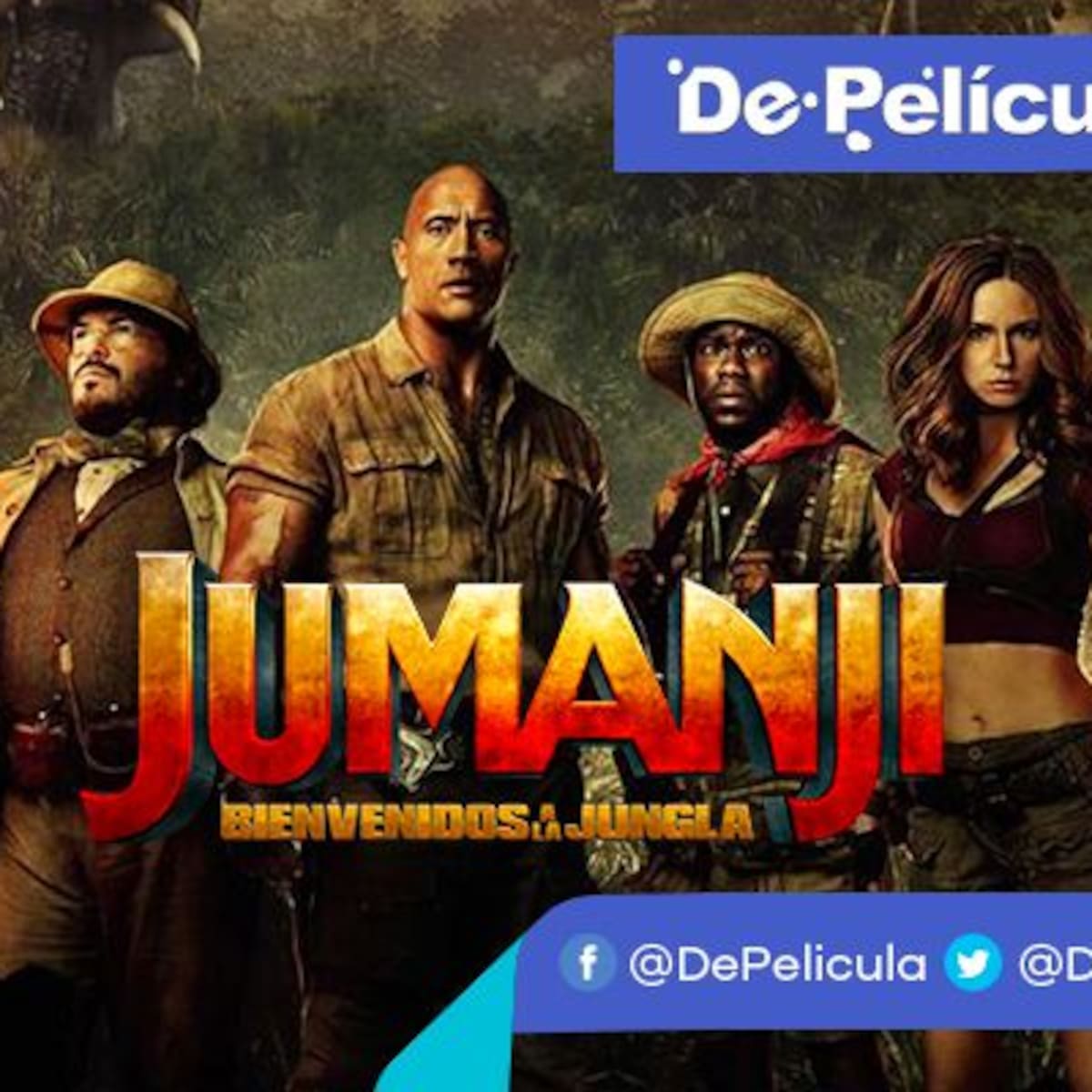 Jumanji: Vuelve el clásico juego de la jungla